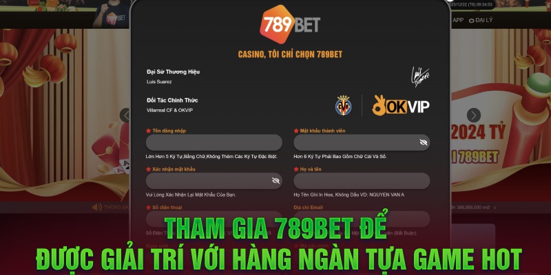 Tham gia 789Bet để được giải trí với hàng ngàn tựa game HOT