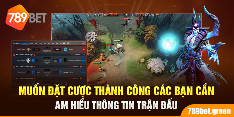 Muốn đặt cược thành công các bạn cần am hiểu thông tin trận đấu