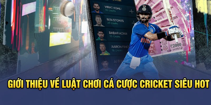 Giới thiệu về luật chơi cá Cược Cricket siêu hot