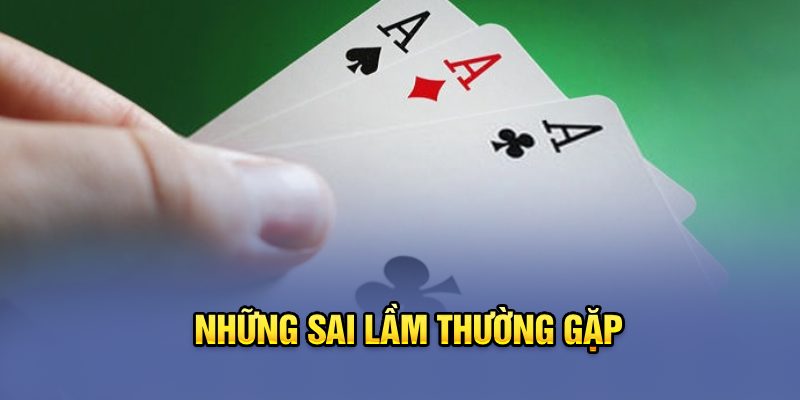 Những sai lầm thường gặp